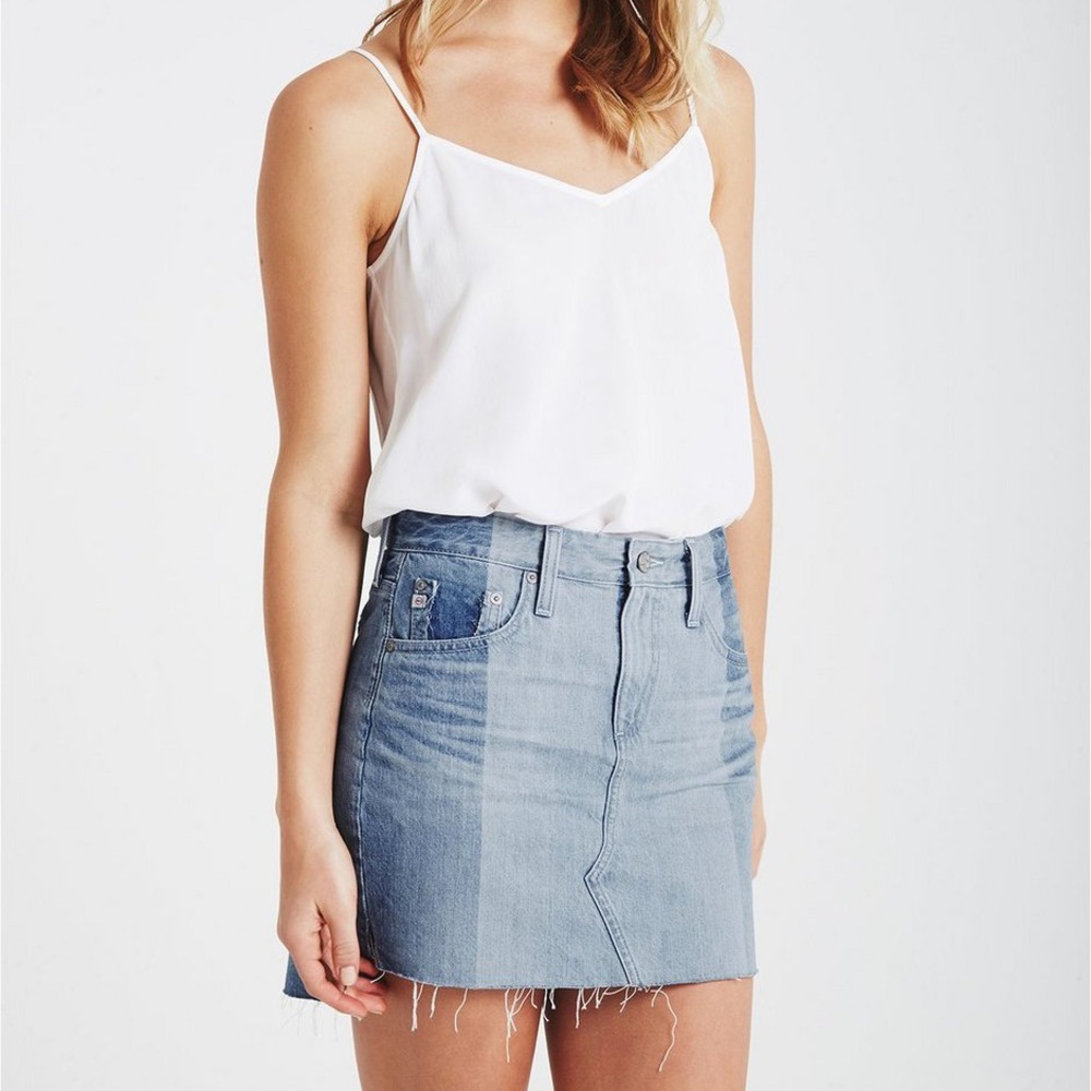 AG The Sandy Denim Skirt